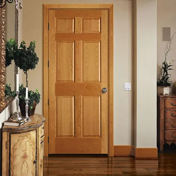 Oak wood solid interior doors supplier